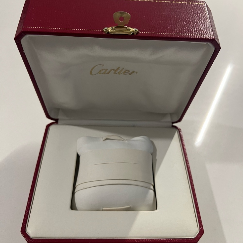 Cartier #COWA0043 Red Leather Watch Box